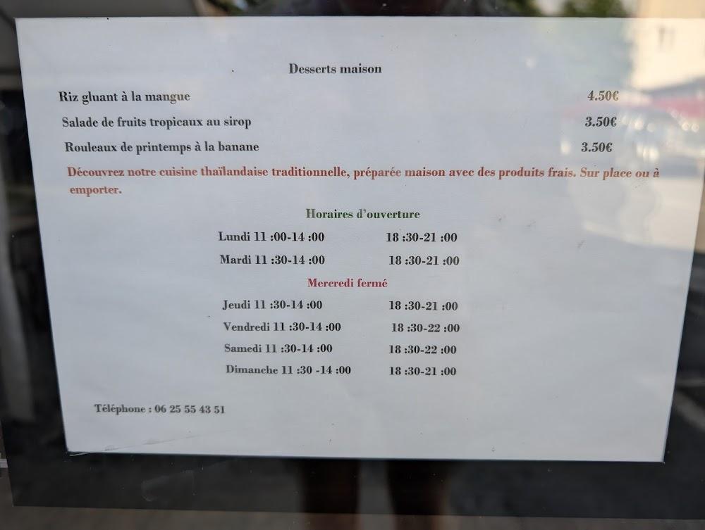 Yim Yim Thai Bistrot - Menu Image 2