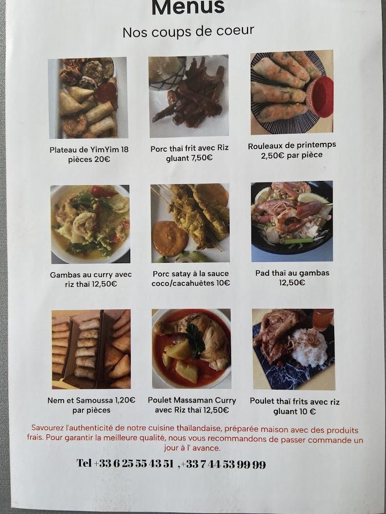 Yim Yim Thai Bistrot - Menu Image 3